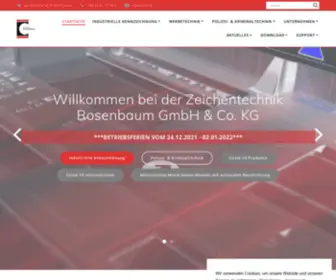 Rosenbaum-Kennzeichnung.de(Zeichentechnik Rosenbaum GmbH & Co) Screenshot