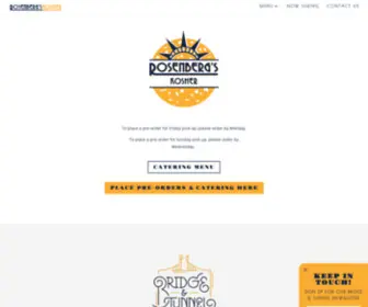 Rosenbergskosher.com(Rosenberg's Kosher) Screenshot