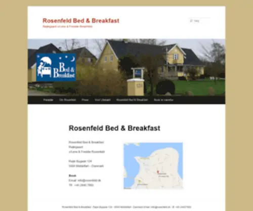 Rosenfeld.dk(Rosenfeld Bed &amp; Breakfast) Screenshot