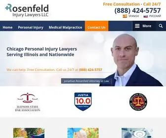 Rosenfeldinjurylawyers.com(Free Consultation) Screenshot