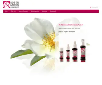 Rosengarten-Essenzen.de(Rosenessenzen) Screenshot