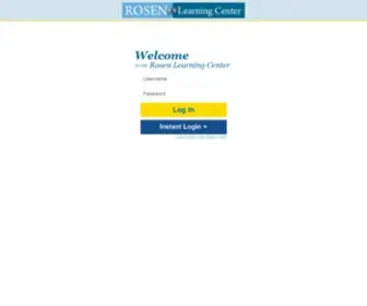 Rosenlearningcenter.com(Rosen Learning Center) Screenshot