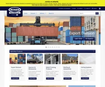 Rosenmaterials.com(Drywall Supplies) Screenshot