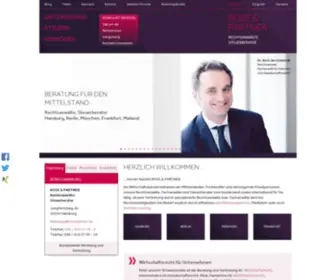 Rosepartner.de(ROSE & PARTNER) Screenshot
