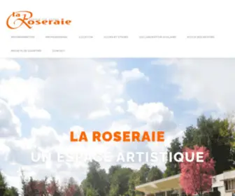 Roseraie.org(Théâtre de la Roseraie) Screenshot