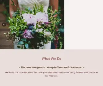 Roseredandlavender.com(Flowers for Events and Weddings) Screenshot