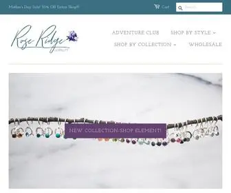 Roseridgejewelry.com(Rose Ridge Jewelry) Screenshot