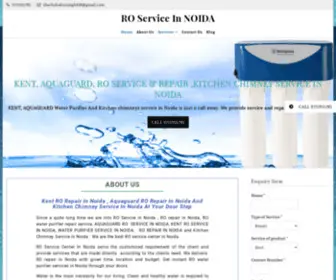 Roservicenoida.com(RO Service Center in Noida) Screenshot