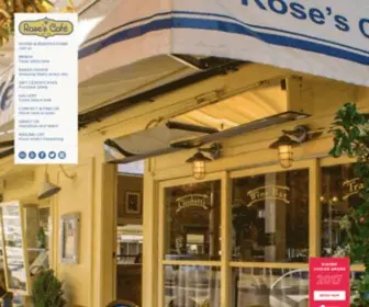 Rosescafesf.com(Rose's Cafe) Screenshot