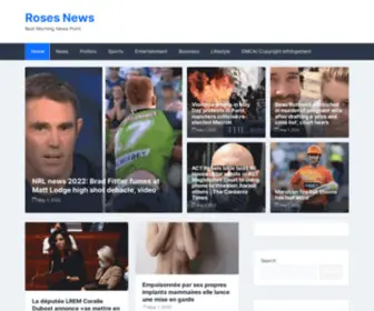 Rosesnews.com(Roses News) Screenshot