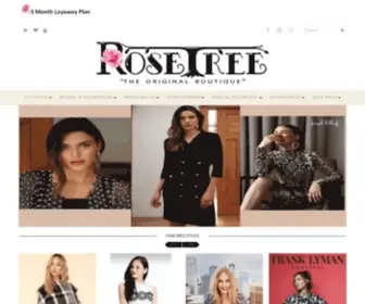 Rosetreeboutique.com(Joseph Ribkoff) Screenshot