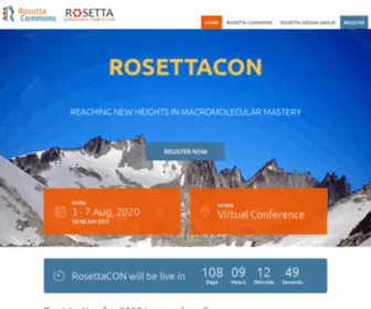 Rosettacon.org(Summer Rosetta Con) Screenshot