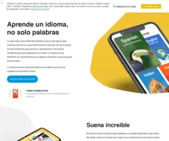 Rosettastone.es(Rosetta stone) Screenshot