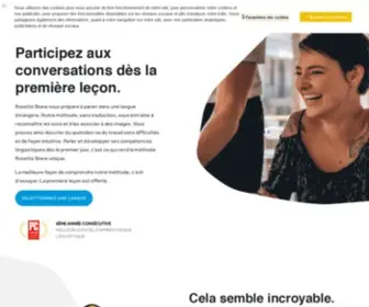 Rosettastone.fr(Rosetta Stone® Logiciel) Screenshot