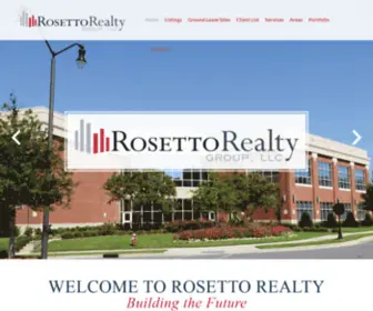 Rosettorealty.com(Rosetto Realty Group) Screenshot