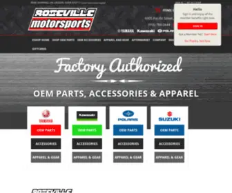 Rosevillemotorsportsparts.com(Roseville Motorsports Parts) Screenshot