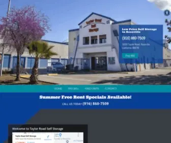 Rosevilleselfstorage.com(Self Storage in Roseville) Screenshot