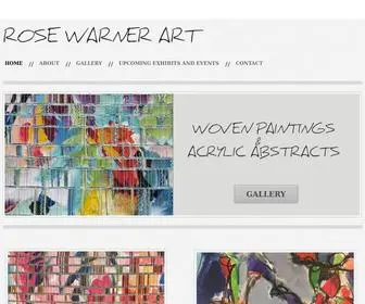 Rosewarnerart.com(ROSE WARNER ART) Screenshot