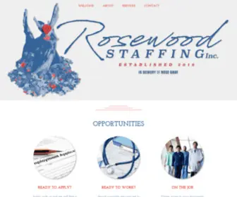 Rosewood-Staffing.com(Rosewood Staffing) Screenshot