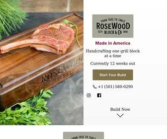 Rosewoodblock.com(Made in America) Screenshot