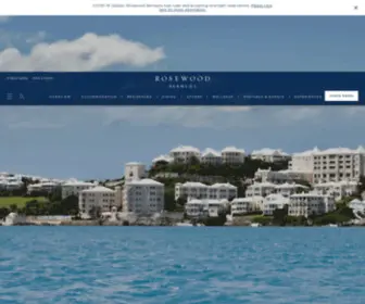 Rosewoodtuckerspoint.com(Bermuda Luxury Resort) Screenshot