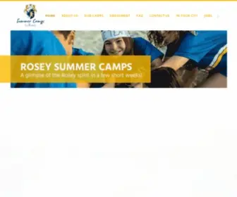 Roseysummercamps.ch(Rosey Summer Camps in Switzerland) Screenshot