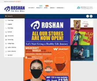 Roshanbagmall.com(Luggage Bags) Screenshot