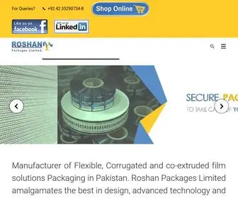 Roshanpackages.com.pk(Roshan Packages Limited) Screenshot