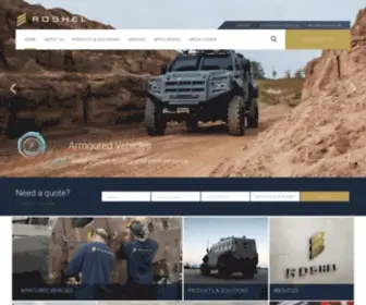 Roshel.ca(Smart Armored Vehicles) Screenshot