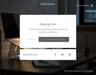 Rosho.fashion(Rosho fashion) Screenshot