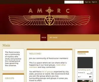 Rosicruciancommunity.org(The Rosicrucians) Screenshot