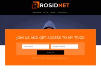 Rosid.net(Jasa Pembuatan Website Profesional dan Bagus) Screenshot