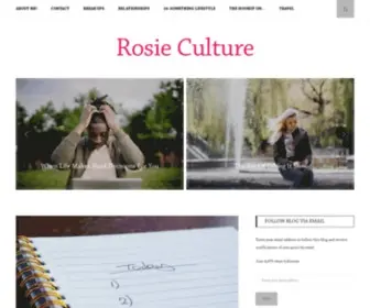 Rosieculture.com(Rosie Culture) Screenshot