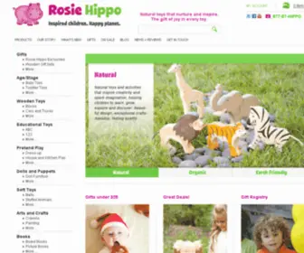 Rosiehippo.com(Unique) Screenshot