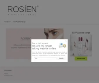 Rosien.com.au(Rosien) Screenshot