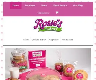 Rosiesbakery.com(Rosie's Bakery) Screenshot