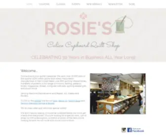 Rosiescalicocupboard.com(Rosie's Calico Cupboard) Screenshot