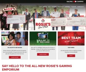 Rosiesgaming.com(Rosie’s Gaming Emporium) Screenshot