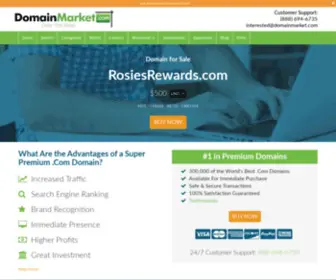 Rosiesrewards.com(Buy a Domain Name) Screenshot