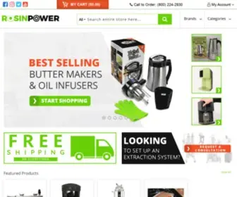 Rosinpower.com(Rosin Power) Screenshot