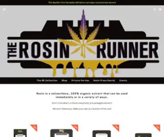 Rosinrunner.com(The Rosin Runner) Screenshot