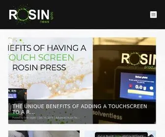 Rosintech.com(Rosin Tech News) Screenshot