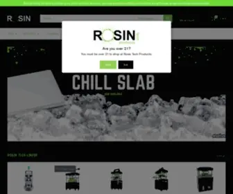 Rosintechproducts.com(Rosin Tech Products) Screenshot