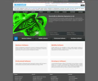 Rosistem.com(Soluții complete de identificare automată) Screenshot