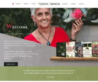Rositaarvigo.com(Welcome Herbalist) Screenshot