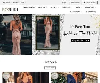 Roskiki.com(Shop Trendy Women's Fashion Clothes) Screenshot