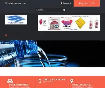 Rospare.com(RO Spare Parts In India At Lowest Price) Screenshot