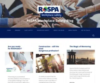 Rospaworkplacesafety.com(RoSPA Workplace Safety Blog) Screenshot