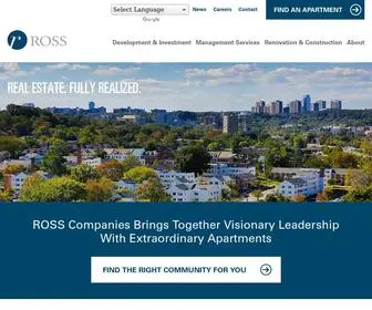 Ross-Companies.com(ROSS Companies) Screenshot