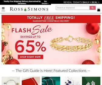 Ross-Simons.com(Shop Ross) Screenshot